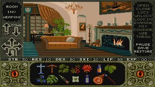 ATARI ST ELVIRA MISTRESS OF THE DARKNESS ROLLING ANIMATION GAME DEMO SLIDESHOW BSW Demo Compact Disk