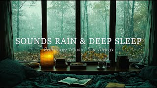 Rain Sounds \u0026 Relaxing Piano Music | Best Sleep Music for Anxiety Relief (8 Hours)