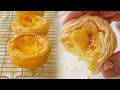 Perfect! Crispy Egg tart recipe : Portuguese