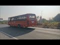 msrtc bs 6 bus in highway msrtc bus