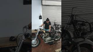 TRIUMPH TR6 650CC - triumph race vintage - NOSTALGILA BALAPAN ANCOL