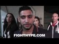 AMIR KHAN INSISTS TEAM BROOK IS LYING AND DON'T WANT TO FIGHT; STILL EAGER TO FIGHT HIM ON JUNE 4