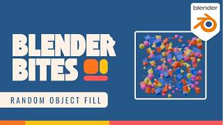 How to Randomly Fill an Object with Geometry in Blender