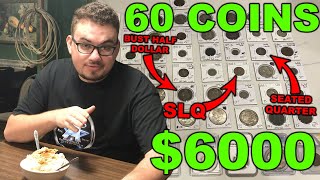 We Spent $6000 on these 60 Coins! What did we get?