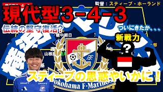 2025シーズン　横浜F・マリノス戦力分析