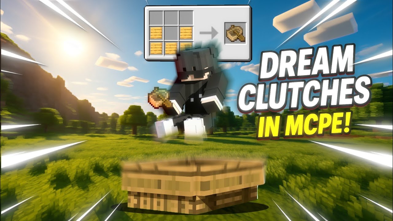 I Tried Dream S Most Insane Clutches Minecraft Mobile Youtube
