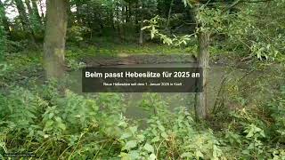 Belm passt Hebesätze für 2025 an - Gewerbesteuer News