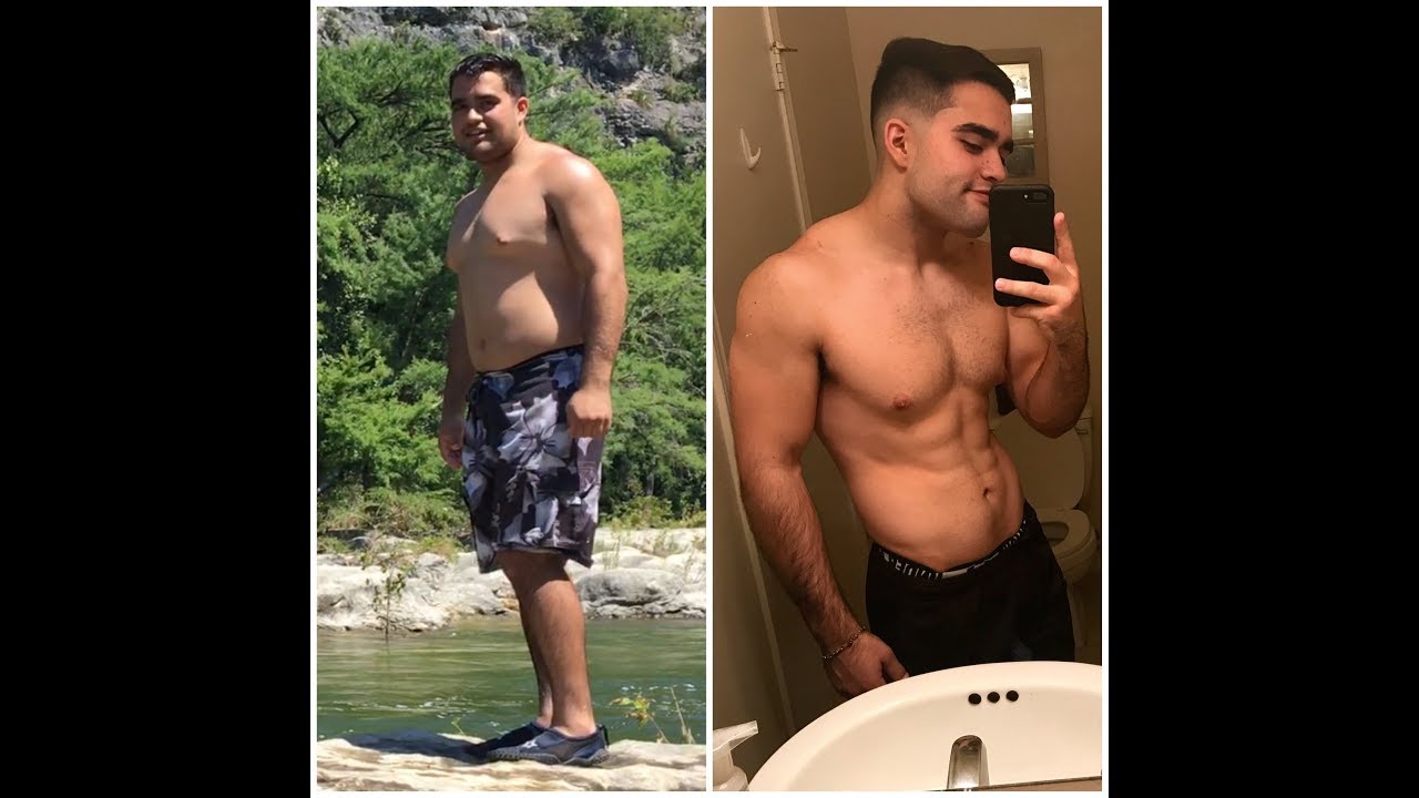 One Year Body Transformation Fat To Fit Youtube