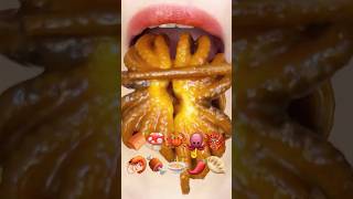 asmr WEBFOOT OCTOPUS 쭈꾸미 eating sounds