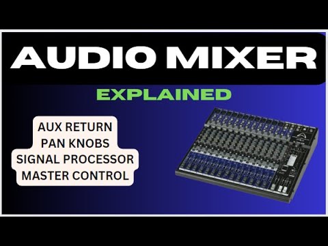 Audio Mixer Explained - YouTube