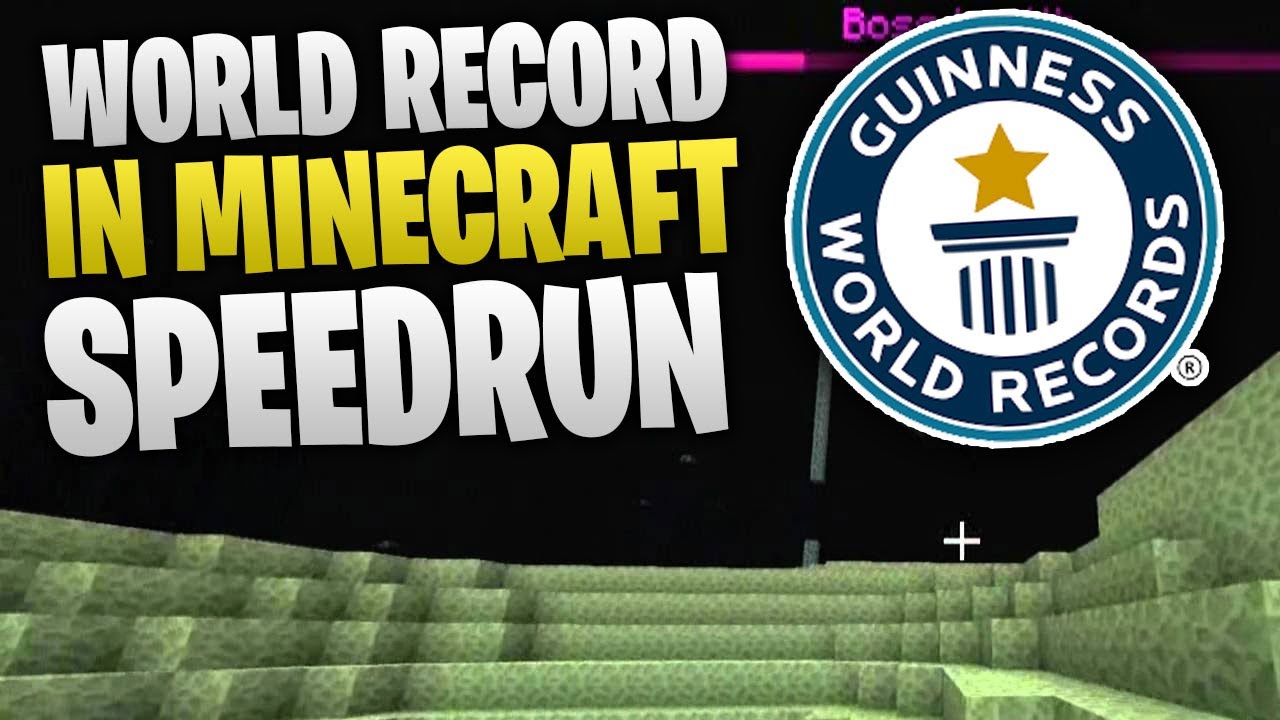 Top 10 World Records In Minecraft Speedrun Ever Must Watch Youtube