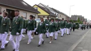 Großer Jubiläumsfestzug Erftstadt Gymnich 2014 Schützenfest