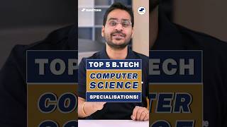 💥Top 5 BTech Computer Science Specializations💥Highest Packages BTech! #shorts #btechjobs #btechcse