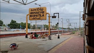 BAPATLA RAILWAY STATION ON BOARD SKIPPING VSKP-KOLLAM SPL EXPRESS TRAIN