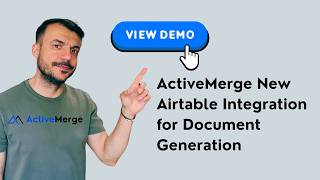 ActiveMerge New Airtable Integration for Document Generation