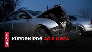 Ağır qəzada ata öldü, oğlu xəsarət aldı – APA TV