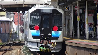 【川重甲種】2021/4/1　8561レ　JR東日本GV-E400系電気式気動車甲種輸送　EF510-506[富]+GV-E400系3両　茨木通過 JR-EAST series GV-E400