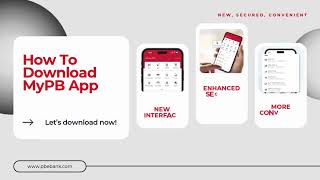 MyPB App Guide - Step 1: Download MyPB App