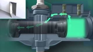 Cast Iron Door Closer Animation HD