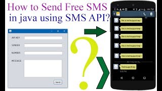 How to Send Free SMS From java using SMS API? [With Source Code]