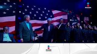 Ex presidentes de Estados Unidos hacen concierto y Trump no fue | Noticias con Francisco Zea