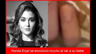 Hande LÁGRIMAS de EMOCIÓN Kerem PRESENTE en el tierno MOMENTO