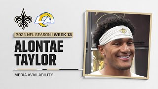 Alontae Taylor talks Rams Wide Receivers | New Orleans Saints