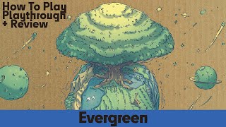 Evergreen - How to Play, Solo Playthrough \u0026 Review