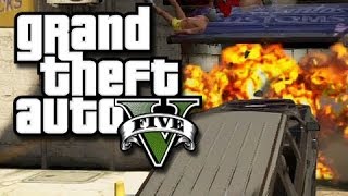 GTA 5 Online - Invisible Speedy!  (GTA 5 Funny Moments and Glitches!)