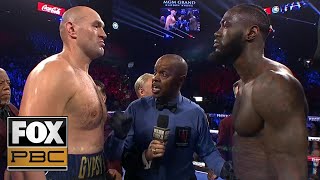 Heavyweight champion Deontay Wilder and Tyson Fury announced for the title fight | PBC ON FOX