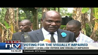 Visually impaired voters call for introduction of braille material at polling stations