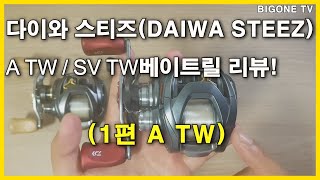 다이와 스티즈(DAIWA STEEZ)베이트릴 리뷰!(1편 A TW)