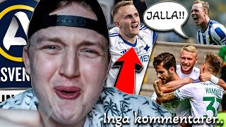 Reagerar på *SNYGGASTE MÅLEN i Allsvenskan 2023 (omgång 16-20)*