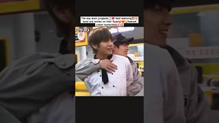 When jungkook hold taehyung hand♥️#taekook #vkook #bts #ytshorts #taekwondo #taekookforever #btsarmy