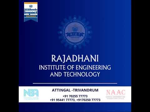 Rajadhani Institute Of Engineering & Technology | B.Tech Mechanical ...