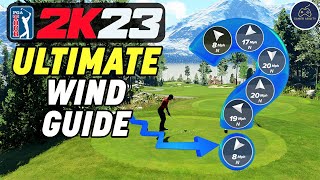The Ultimate WIND Tutorial for PGA TOUR 2K23 - Distance and Aim Affect