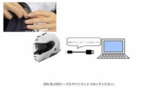 SRL2ユーザーガイド  PCにつないで、ファームウェアを最新版にする方法