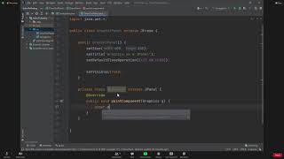 Drawing on JPanel : Setup walkthrough