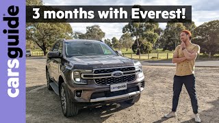 Ford Everest 2024 review: Platinum | Long-term family SUV test of Isuzu MU-X rivalling 7-seat 4WD