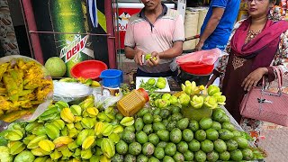 SPECIAL Tasty Masala AMBARELLASTAR FRUIT ! Best Spicy mix Chilli, Salt, Kasundi Misano Amra Vorta