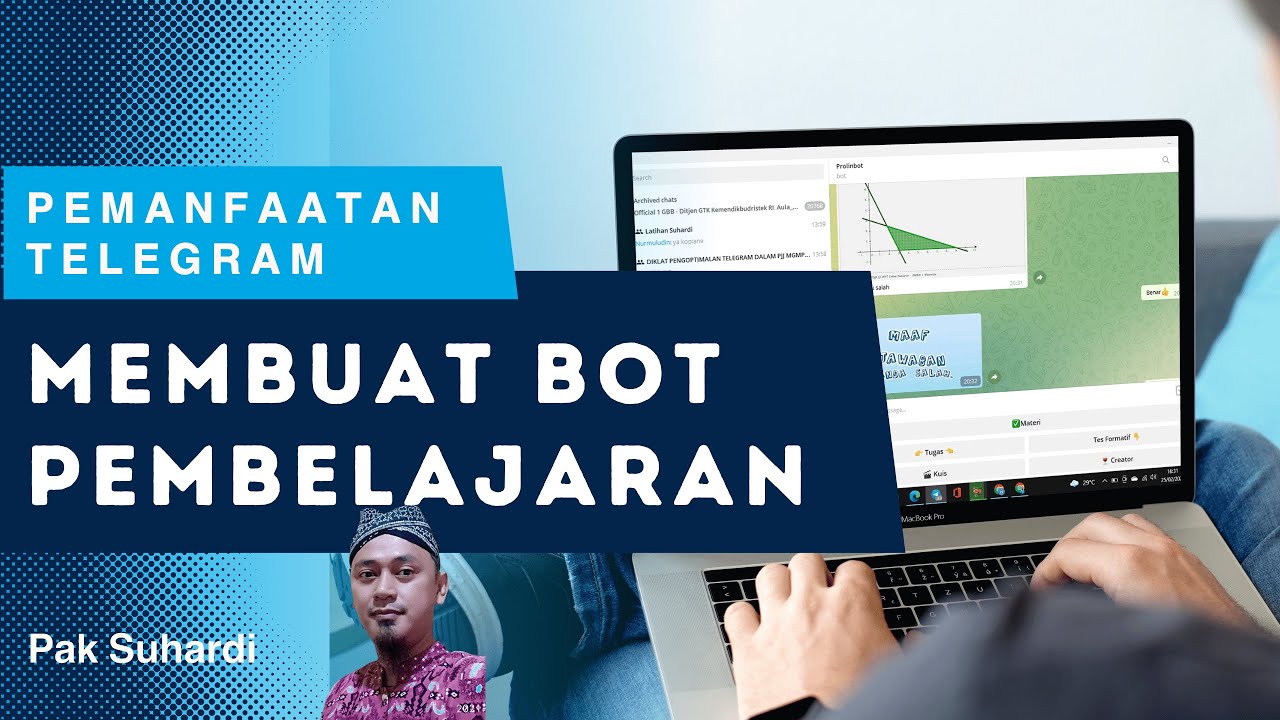 MEMBUAT BOT PEMBELAJARAN Dalam Aplikasi Telegram - YouTube