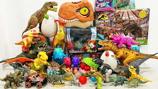 Jurassic World Unboxing Review Asmr Colorful Dinosaur T-rex Indoraptor Jurassic Park Mini Dino Eggs