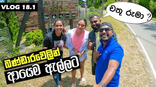 VLOG 18.1 - බණ්ඩාරවෙලින් ආයෙම ඇල්ලට |  BANDARAWELA to ELLA  VILLAGE TOUR 🍃😍