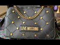 women s shoulder bag love moschino jc4098pp1alp0000 pu synthetic black