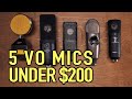 5 Voiceover Mics under $200 (compared with a $3000+ mic) | Booth Junkie