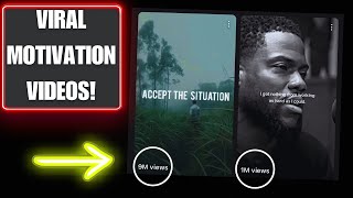 How to Create VIRAL Motivational Videos for MILLIONS of Views (EASY method)