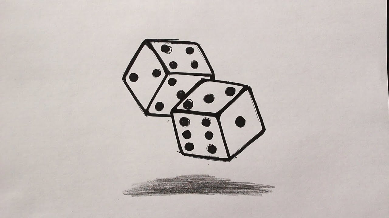 Dice Drawing