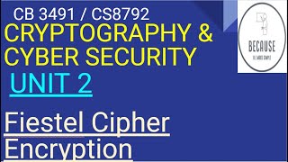 2.12 Fiestel Cipher Encryption in Tamil