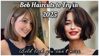 The Ultimate Guide to Bob Haircut Trends for 2025 | Bob Haircut | Short bob | Wavy Bob | Curly bob