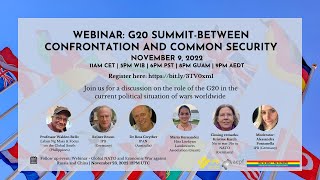 G20 Summit – Between Confrontation and Common Security [Webinar]